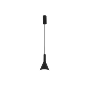 image of 4LITE Die-Cast Aluminium 3K Decorative Dimmable LED Pendant Light - Black 4LI115