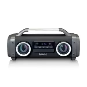 Image of Lenco SPR-100 Stereo portable speaker Grey