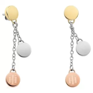 image of Tommy Hilfiger Jewellery Ladies Multi colour gold Earrings