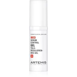 image of ARTEMIS MED Sebum Control facial gel for pore minimizer and matte looking skin 30ml