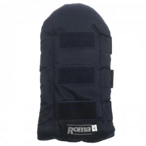 Image of Roma Padded Tail Wrap - Navy