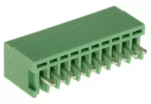 image of Phoenix Contact, COMBICON MCV, 10 Way, 1 Row, Straight PCB Header