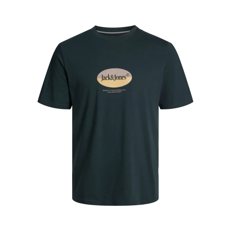 Image of jack & jones T-Shirt Jack & Jones Crew Jordalston Branding Blanc Male S 12240671-4295078
