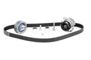 Image of CONTITECH Water Pump + Timing Belt Kit CT1088WP3 VW,AUDI,SKODA,Golf V Schragheck (1K1),Passat Variant (3C5),GOLF VI (5K1),Polo Schragheck (6R1, 6C1)