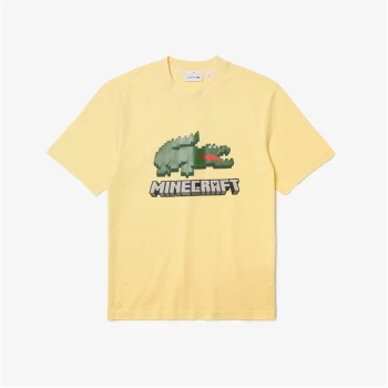 image of Lacoste Minecraft T-Shirt - Yellow