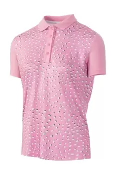 Image of Printed Polo Shirt