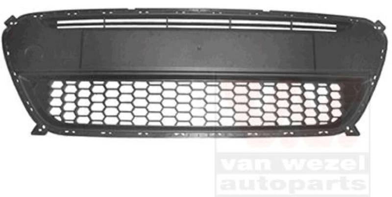 Image of VAN WEZEL Bumper grill VAN WEZEL 8314590