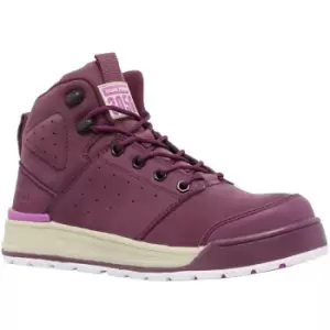 Image of Womens/Ladies 3056 Safety Boots (5 UK) (Shiraz) - Hard Yakka