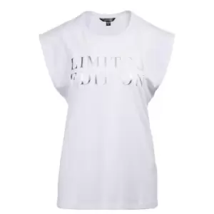 Image of Golddigga Fashion Vest Womens - White