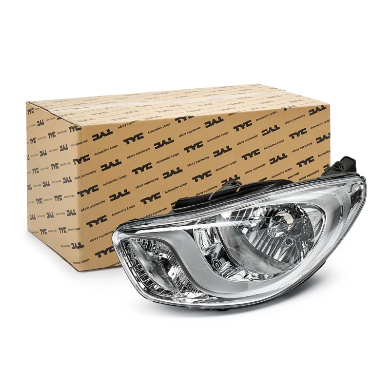 Image of TYC 20-12574-05-2 Headlights H4, with electric motor, Left Headlight (259)