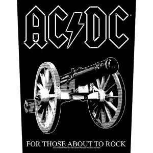 image of AC/DC - For Those About To Rock Back Patch