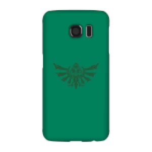 image of Nintendo The Legend Of Zelda Tribal Hyrule Crest Phone Case - Samsung S6 - Snap Case - Matte