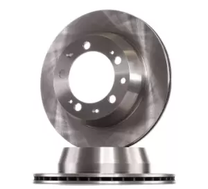 Image of RIDEX Brake disc Rear Axle 82B1236 Brake rotor,Brake discs PORSCHE,944,924 Coupe,928 Coupe