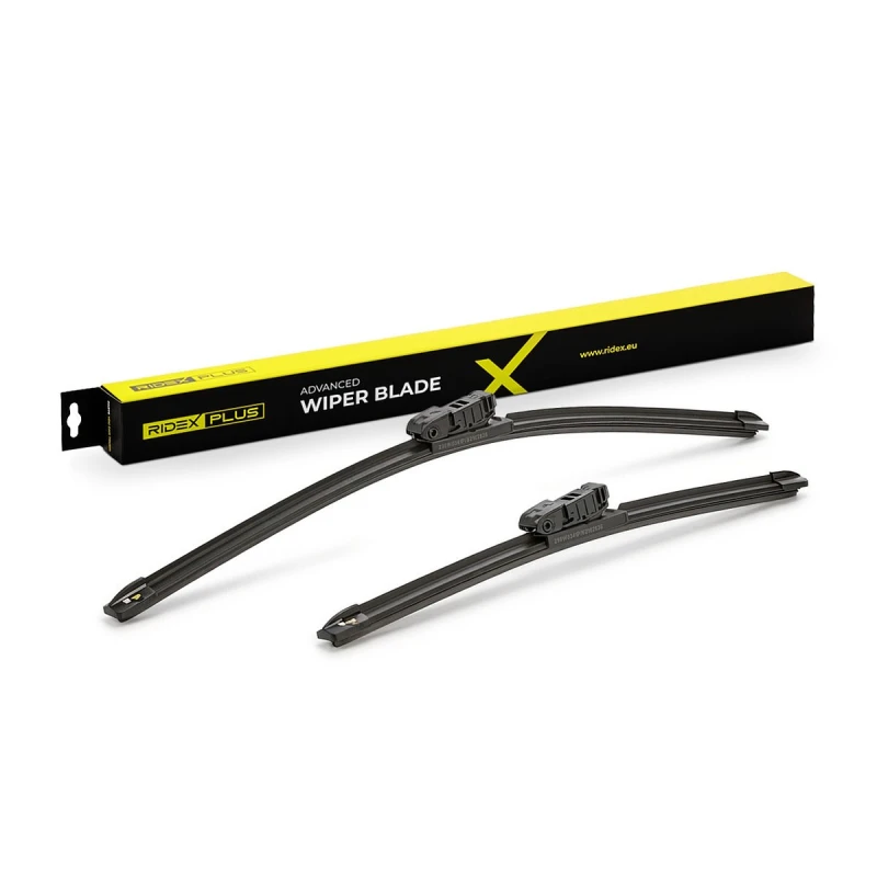 Image of RIDEX PLUS 298W0341P Wiper blade Front, Flat wiper blade, 400mm Wiper Blade (298)
