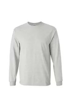 Image of Plain Crew Neck Ultra Cotton Long Sleeve T-Shirt