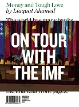 Image of money and tough love on tour with the imf