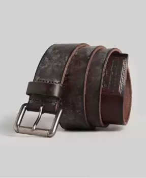 Image of Superdry Mens Badgeman Belt Brown - Size: S