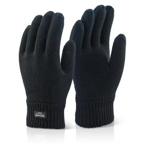 Image of Click2000 Thinsulate Glove Black Ref THGBL Pack 10 Up to 3 Day