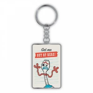 image of Toy Story - Forky Metal Keyring