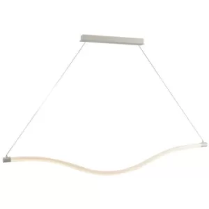 image of Fan Europe HALO LED Pendant Ceiling Light White 2330lm 4000K 151.5x6.5x17cm