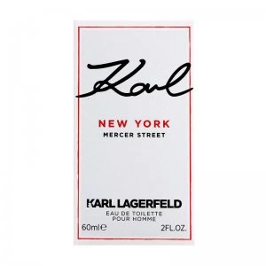 image of Karl Lagerfeld New York Mercer Street Eau de Toilette For Him 60ml