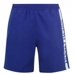 Image of Hugo Boss Dolphin Swim Shorts Teal Size L Men