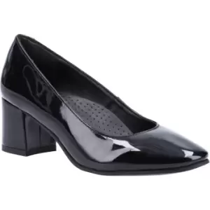 Image of Hush Puppies Womens Anna Slip On Patent Leather Court Shoes UK Size 4 (EU 37)