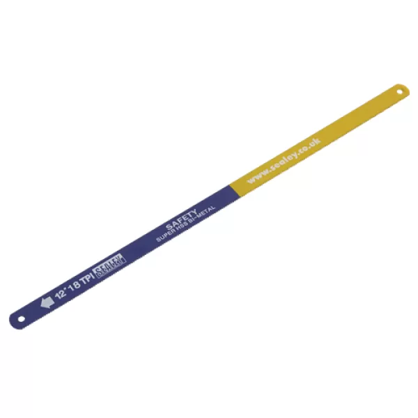 image of Sealey HSB0218 Hacksaw Blade 300mm HSS Bi-Metal 18tpi Pack of 2