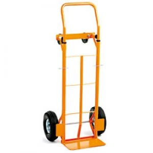 Image of GPC Trolley Orange 4 Castors Lifting Capacity: 200kg 350mm x 1240mm x 550