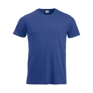 Image of Clique Mens New Classic Melange T-Shirt (M) (Blue)