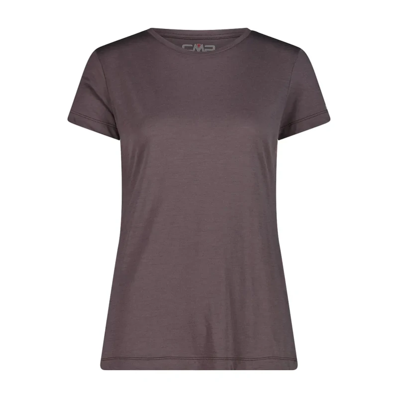 Image of CMP Womens merino wool crew neck T-Shirt CMP Marron Female 3XL