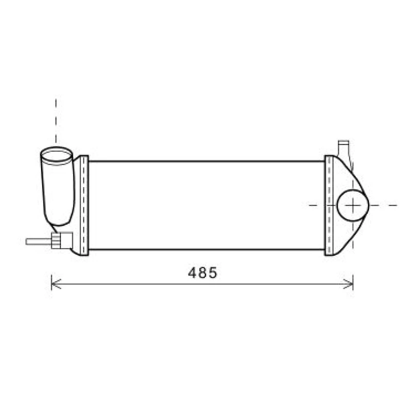 Image of Intercooler DIEDERICHS DCA1050