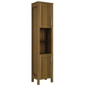 image of Wickes Frontera Walnut Freestanding Tall Tower Unit - 410 mm