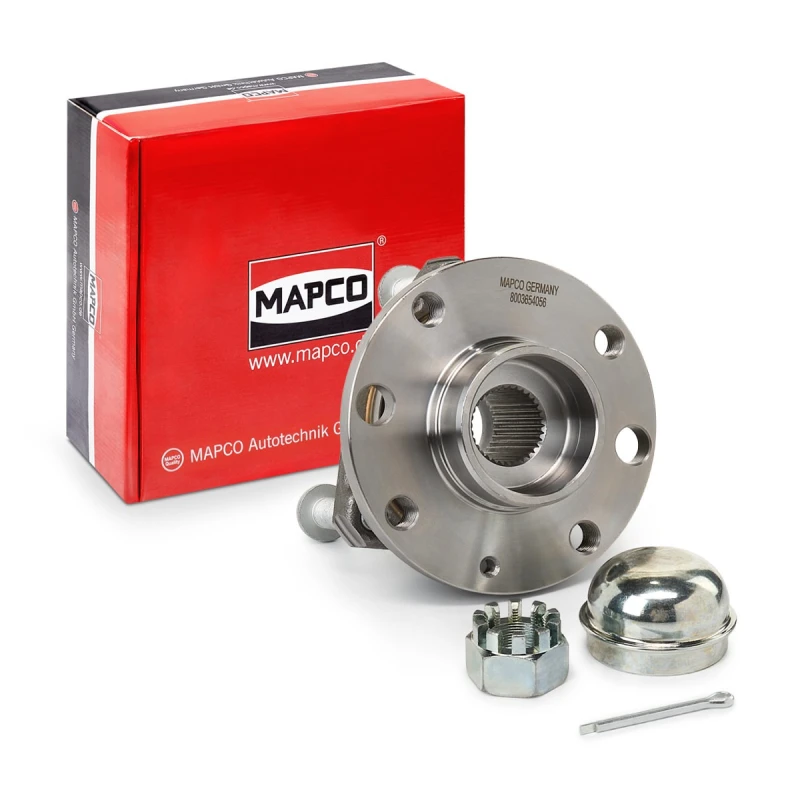 Image of MAPCO 26813 Wheel bearing kit Front axle both sides Wheel Bearing Kit (654)