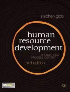 Image of Human Resource Development by Stephen Gibb Book
