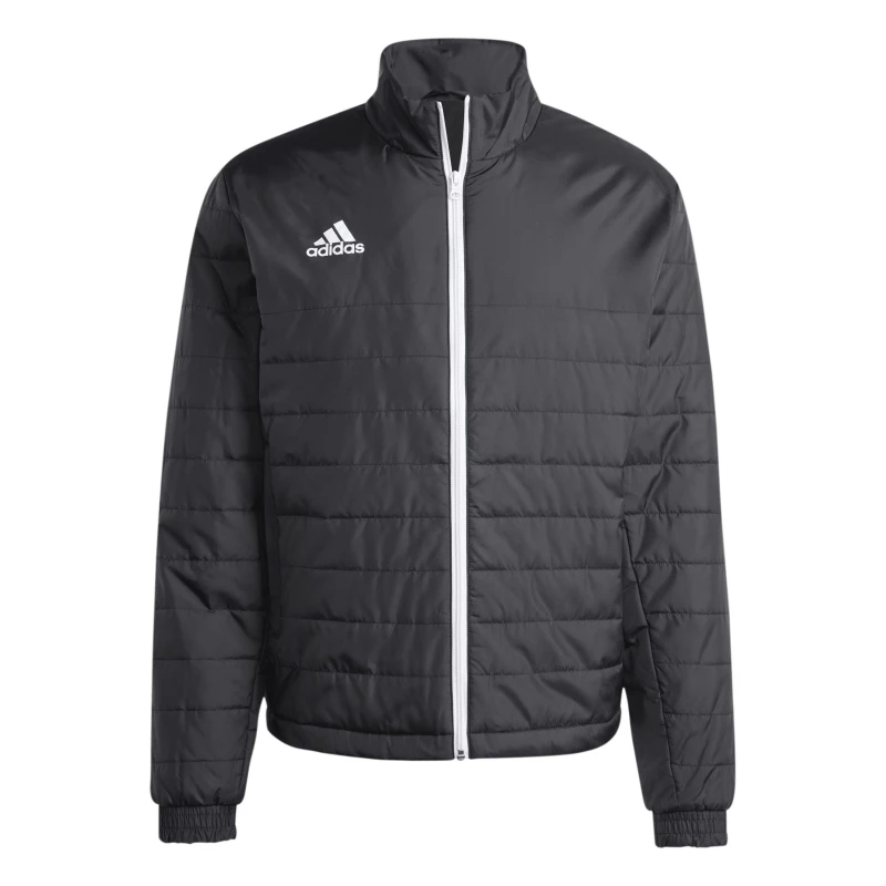 Image of adidas Entrada Long Sleeve Full Zip Rain Anorak Black male XS