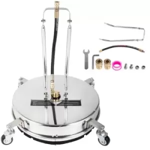 Image of VEVOR Surface Cleaner, 4000 psi Pressure Surface Cleaner, Pressure Washer Surface Cleaner 1/4"QC Pressure Washing Surface Cleaner Stainless Steel Pres