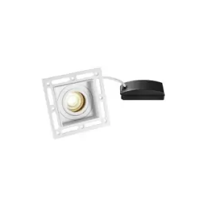 image of Saxby Lighting - Saxby Trimless Downlight - LED Recessed Trimless Downlight Matt White