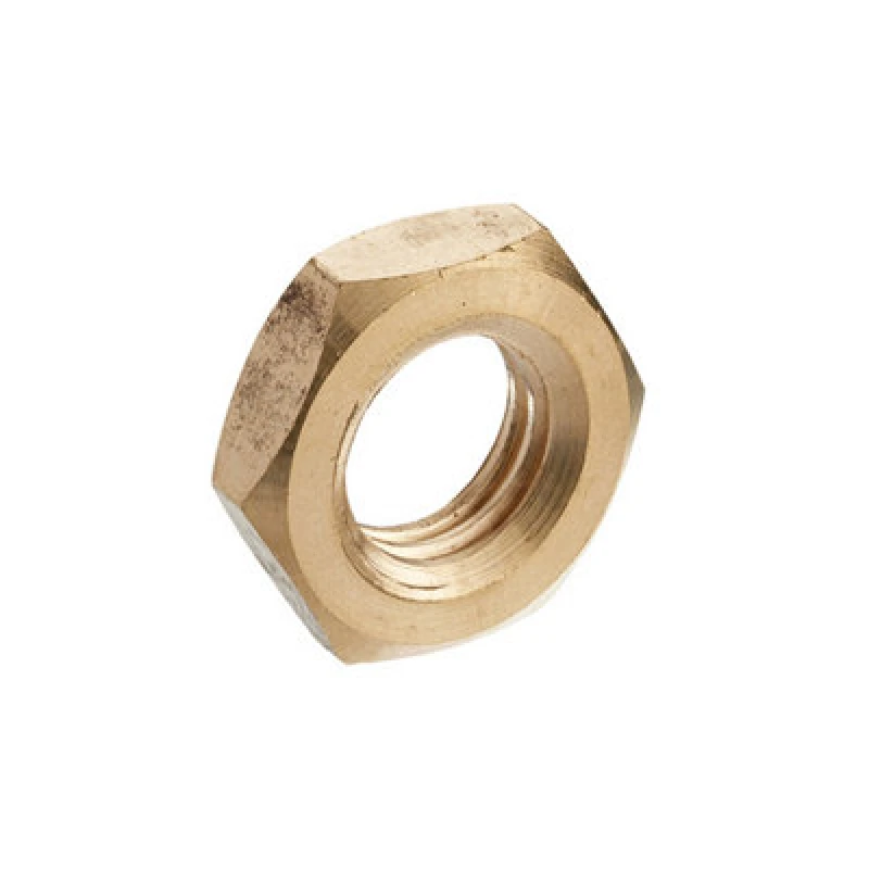 Image of Unifix Brass Lock Nuts Din 439B - M6 X 1.00 - Q604390000600000000