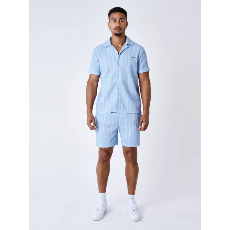Image of Project X Paris Casual knit shirt Project X Paris Bleu Male L