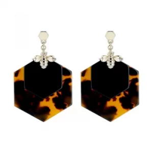 image of Ted Baker Honzza Bumblebee Honeycomb Earrings