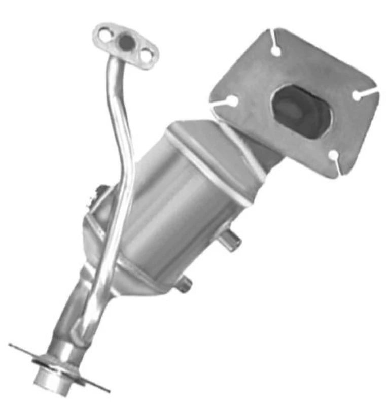 Image of VEGAZ TK-871 Catalytic Converter Front, with fastening/mounting material Catalyst Converter (429)