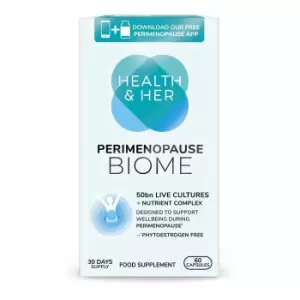 Image of Health & Her Perimenopause Biome Multi Nutrient Support Supplement