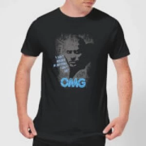 Image of American Gods Shadow OMG Mens T-Shirt - Black - M