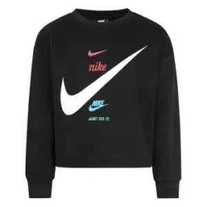 Image of Nike Crew Sweater Infant Girls - Black