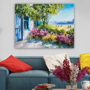 Image of 309987635_70100 Multicolor Decorative Canvas Painting