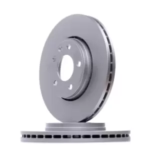 Image of HELLA Brake disc OPEL,RENAULT,NISSAN 8DD 355 108-951 4020600QAE,4020600QAH,4408275 Brake rotor,Brake discs,Brake rotors 4413734,4414632,91159915