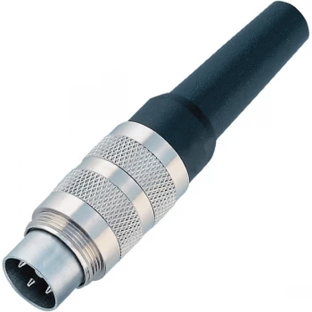 Image of Binder 99-2029-00-12 Male Cable Mount Miniature 12 Pin with 4-6mm ...