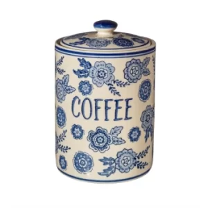 Image of Sass & Belle Blue Willow Coffee Storage Jar