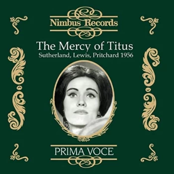 Image of Richard Lewis (tenor) - W.A. Mozart: The Mercy of Titus CD